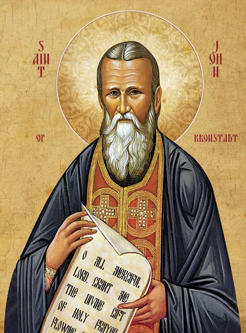 Icon of St. John of Kronstadt